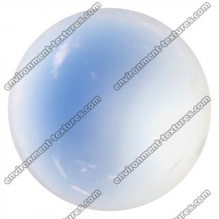 HDRi Skydome of Blue Clouded Sky 16K 